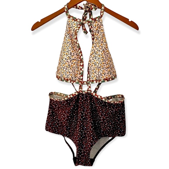 Zimmermann Other - ZIMMERMAN floral daisy one piece Monokini swimsuit -M/L